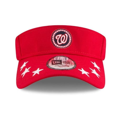 WORKOUT ニューエラ NEWERA サンバイザー Nationals ワシントン ナショナルズ MLB サイズ調節可