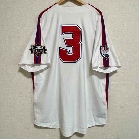 NEGRO LEAGUE 二グロリーグ Stars フィラデルフィア スターズ BBシャツ ユニフォーム ボタン ＃3