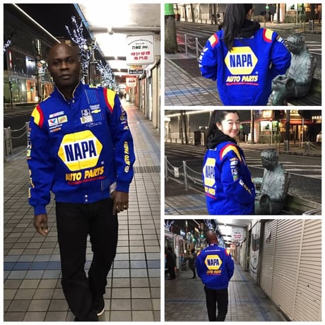 USA最強モータースポーツ  NASCAR ナスカー 海外限定モデル JHデザイン レーシングジャケット NAPA