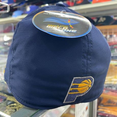 Adidas アディダス NBA インディアナ ペイサーズ Pacers  ストレッチフィット キャップ ネイビー