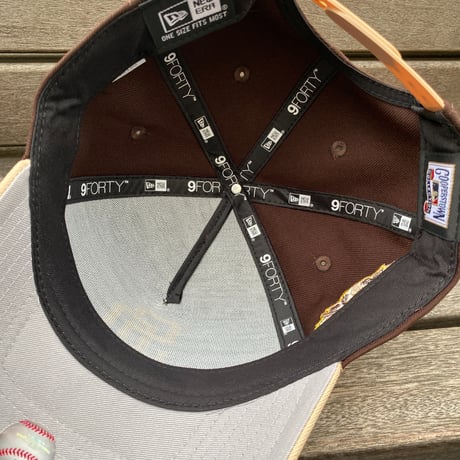 海外限定 Newera ニューエラ 9Forty Aフレーム SD Padres サンディエゴ パドレス 50周年記念 キャップ (940-221)