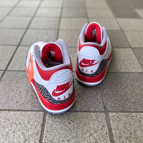 【待望のNIKE AIRで完全復活】 NIKE ナイキ AIR JORDAN3 OG エアジョーダン3 RED (AJ72)