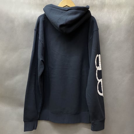 【S】 ダイヤモンドサプライ Diamond supply co. 紺 プルオーバー ACE パーカー LA スケートボード TRUCK