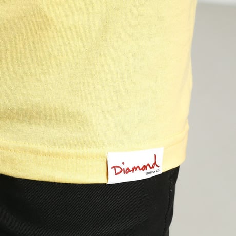 【3XL】 Diamond Supply Co ダイヤモンドサプライ 半袖 Tシャツ OtherGirls 天使 angel イエロー LA