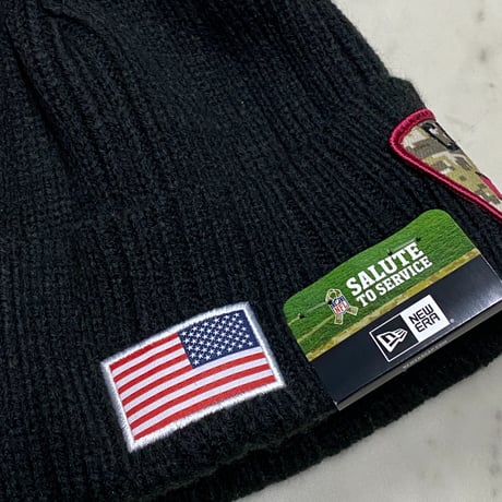 限定Salute to Service ニューエラ NEWERA ニット帽 NFL アリゾナ カージナルス Cardinals