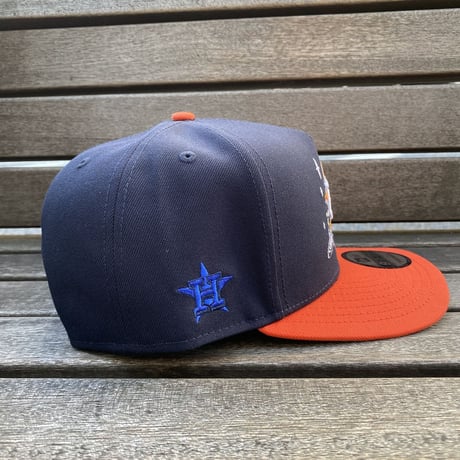 USA限定 9FIFTY A-Frame ニューエラ MLB ヒューストン アストロズ Astros スナップバックキャップ Cartoon (950-281)
