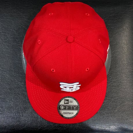 USA限定 Newera ニューエラ 9FIFTY アップサイドダウンロゴ スナップバック MLB カージナルス