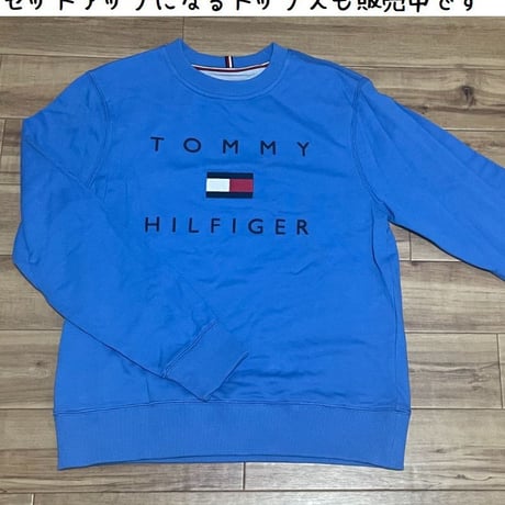 TOMMY HILFIGER USA トミーヒルフィガー Essentials Icon Jogger スウェットパンツ パレスブルー