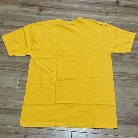 【L】 Stussy ステューシー 半袖 ショーンフォント SSリンクロゴ Tシャツ 黄色 カリフォルニア 西海岸 (15)