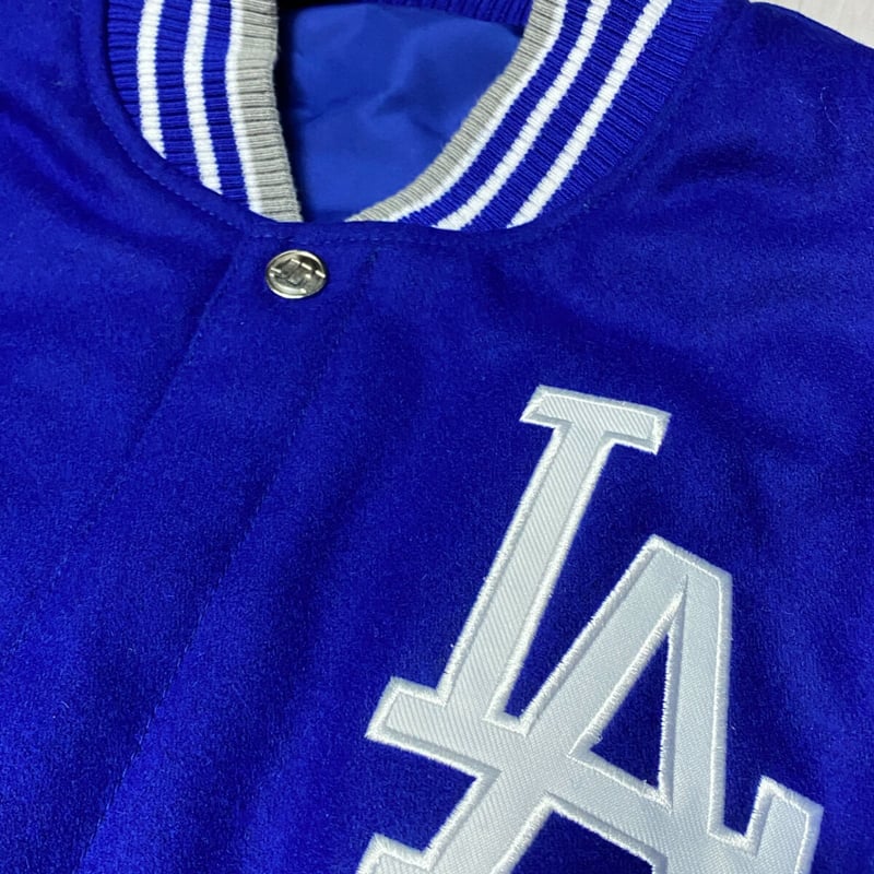 超美品　fanatics×MLB LA Dodgers スタジャン　チームカラー