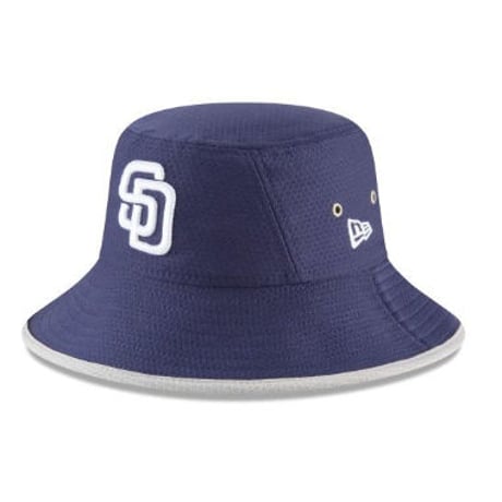 HEX ニューエラ NEWERA サンディエゴ PADRES パドレス 公式  バケットハット 紺 フリーサイズ MLB