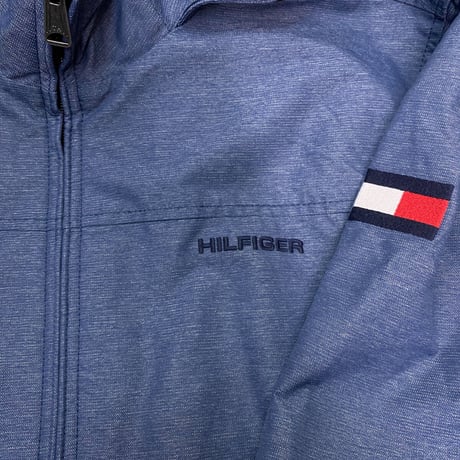 トミーヒルフィガー TOMMY HILFIGER ナイロン ヨットジャケット 撥水加工 インディゴ