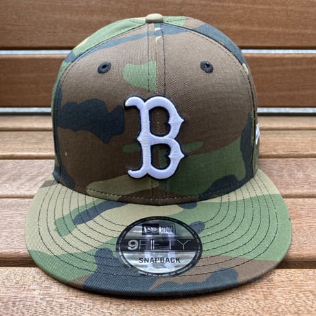 9FIFTY ニューエラ Newera ボストン レッドソックス Redsox 迷彩 THE U.S. Woodland MLB