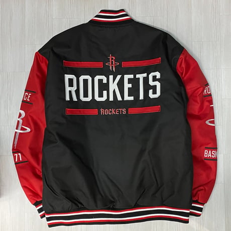 USA限定 JHデザイン NBA ヒューストン ロケッツ Rockets スタジアムジャンパー
