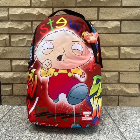 米国仕様 SPRAYGROUND ファミリーガイ Family Guy ステューウィー グリフィン バックパック (BKPK40)