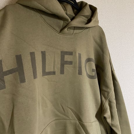 TOMMY HILFIGER USA トミーヒルフィガー 90s ドロップショルダー パーカー (R4F-1)