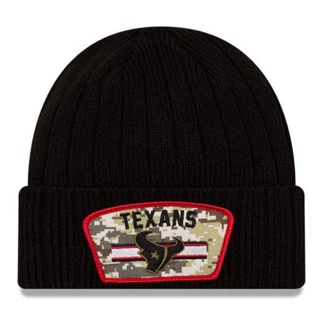限定Salute to Service ニューエラ NEWERA ニット帽 NFL ヒューストン テキサンズ Texans