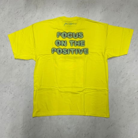 LA発 Positive Wear Clothing ポジティブウェア クロージング Rubic Splash Tシャツ (PWT36yell)