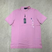 米国仕様 POLO ラルフローレン RALPH LAUREN 半袖 ポロシャツ Pony Logo Polo Shirts ピンク (RLP6)