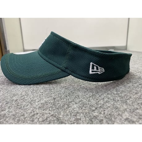 公式クラブハウスモデル NEWERA ニューエラ サンバイザー Athletics オークランド アスレチックス MLB