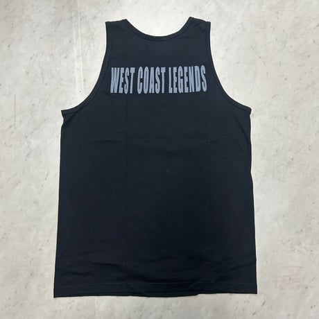 LA発 Shaka Wear アンダーグラウンド グラフィックデザイン タンクトップ WestCoast 黒 (GTT13)