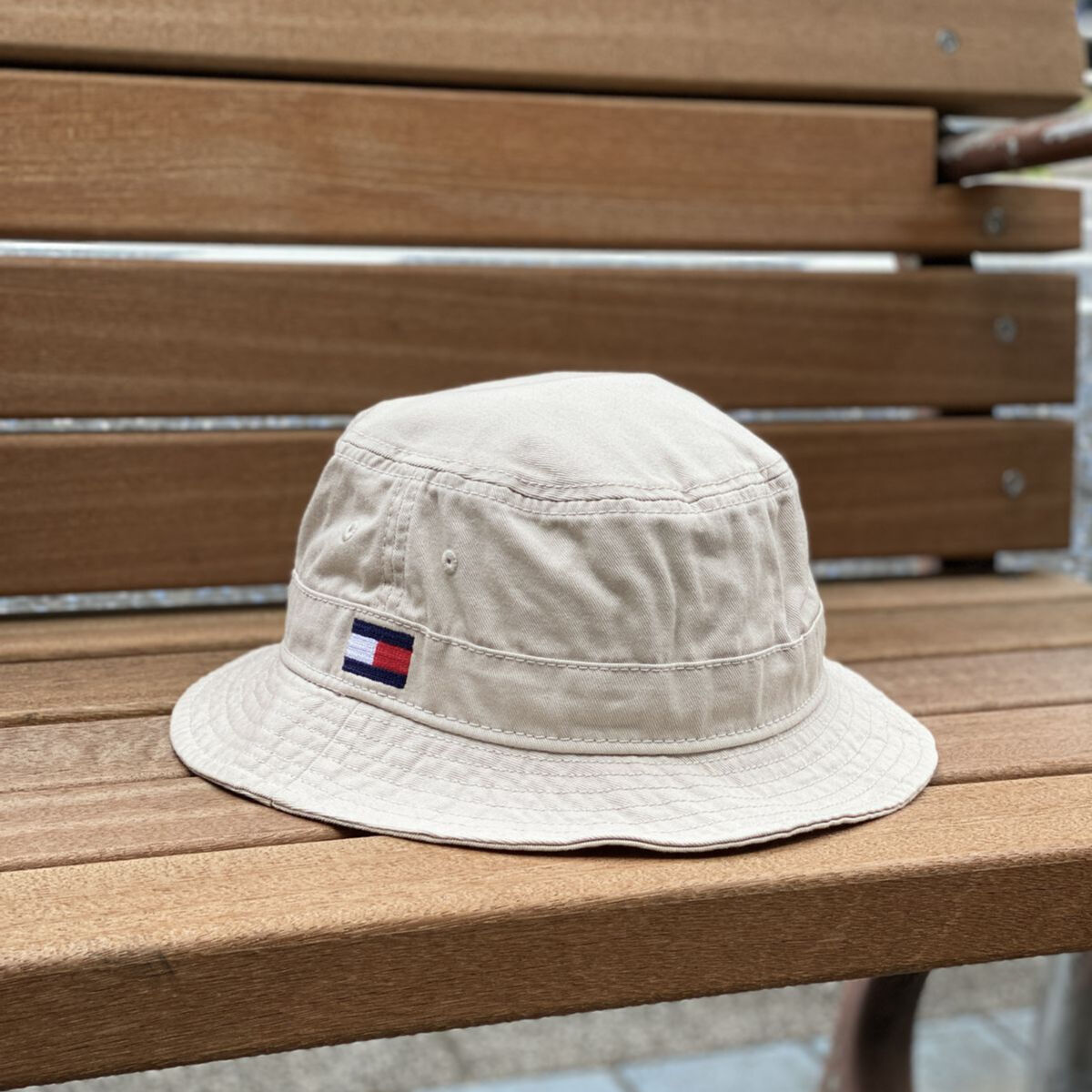 USA限定 トミーヒルフィガー TOMMY HILFIGER バケットハット サファリ