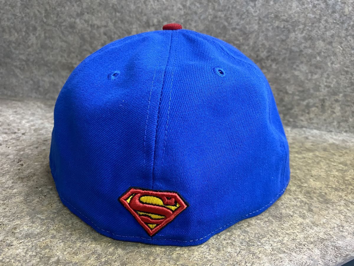 F49 ニューエラ 59fifty MARVEL スーパーマン コラボ 1460 海外限定 59FIFTY ニューエラ Newera マーベル コミック MARVEL