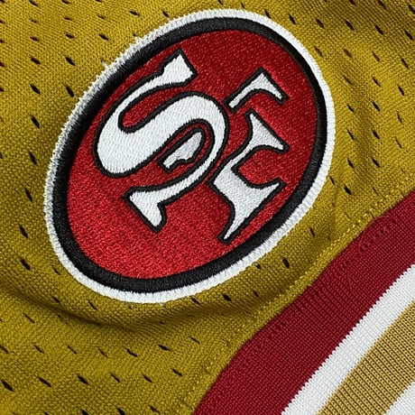 Mitchell&Ness ミッチェル&ネス NFL 49ers フォーティナイナーズ T.PROSPECT Vネックジャージ