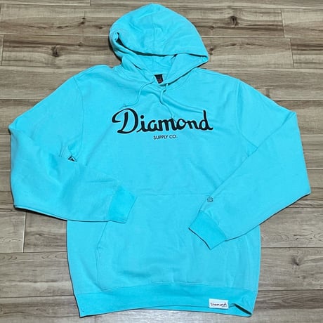 Diamond Supply Co. ダイヤモンドサプライ  Champagne プルオーバー パーカー DMNDブルー (p9)