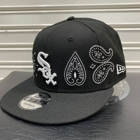 USA限定 Newera ニューエラ 9FIFTY ペイズリー スナップバック MLB シカゴ ホワイトソックス