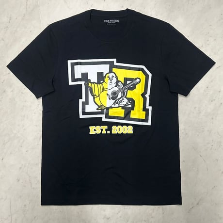 True Religion トゥルーレリジョン Spliced Buddha Tshirt ブッダロゴ Tシャツ (TRUE-TS23)
