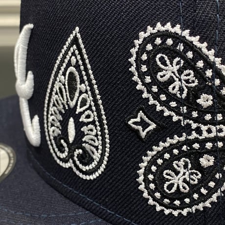 USA限定 Newera ニューエラ 9FIFTY ペイズリー スナップバック MLB アトランタブレーブス Braves