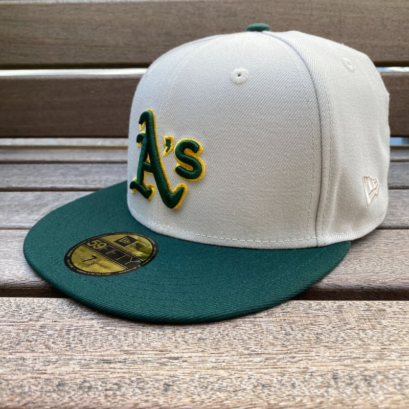 USA限定 59FIFTY ニューエラ A's Athletics オークランド アスレチック