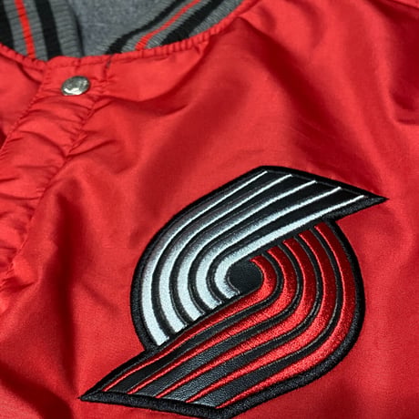USA限定 JHデザイン NBAトレイルブレイザーズ BLAZERS リバーシブル スタジャン