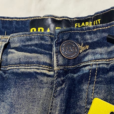 SPARK Premium Denim スパーク プレミアムデニム STACKED FLARE スタックド フレア (JNS32)