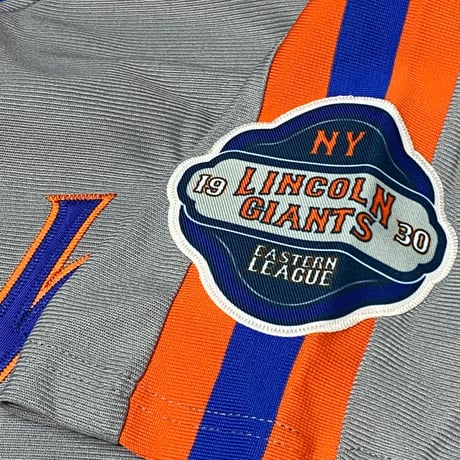 USA限定 Headgear Classics ニグロリーグ NY リンカーン ジャイアンツ LincolnGiants Vネック ベースボールシャツ#48 (HGC-BB65)