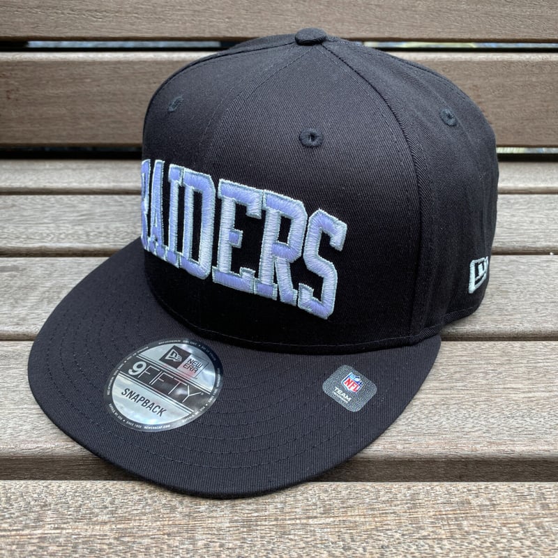 USA限定 9FIFTY ニューエラ NFL レイダース LV RAIDERS スナップバック