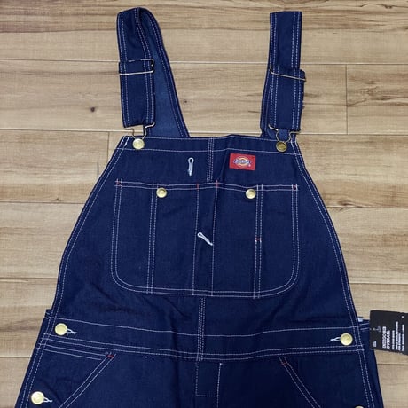 USAモデル Dickies ディッキーズ Bib Overall オーバーオール インディゴブルー (OA8)