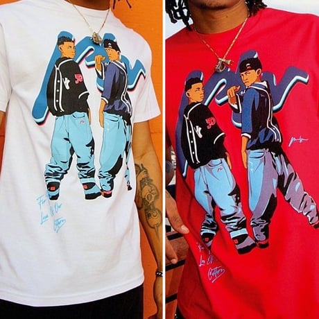 LA発 Positive Wear Clothing ポジティブウェア クロージング Criss Cross Tシャツ (PWT34R)