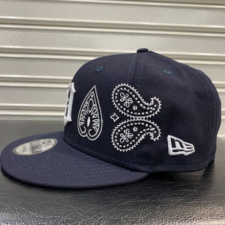 USA限定 Newera ニューエラ 9FIFTY ペイズリー スナップバック MLB デトロイト タイガース