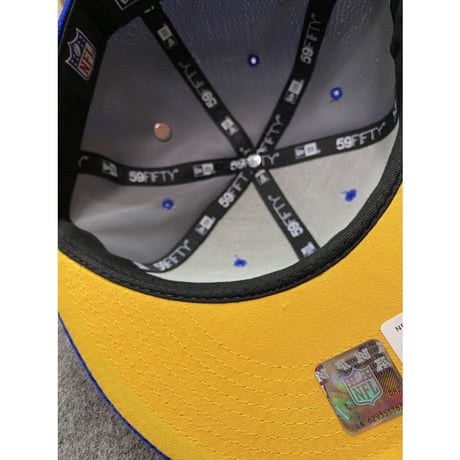 NFL 限定100周年記念 NEWERA ニューエラ LA ラムズ RAMS ロサンゼルス 59Fifty キャップ