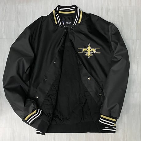 NFL公式 JHデザイン Saints ニューオーリンズ セインツ スタジアムジャンパー
