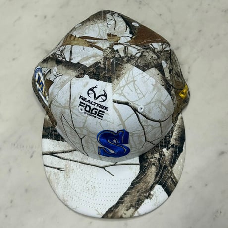 海外仕様 59FIFTY ニューエラ NEWERA × REALTREE社 シアトル マリナーズ Mariners 迷彩キャップ (25-7)