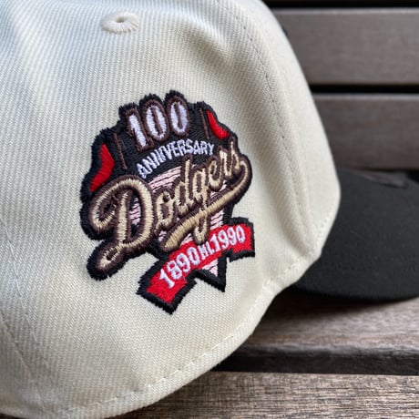 海外限定 Newera ニューエラ 9Forty Aフレーム LA Dodgers ドジャース キャップ 100th Anniv (940-117)