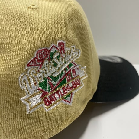海外限定 Newera ニューエラ 9Forty Aフレーム Athletics アスレチックス 1989WS BATTLE of the BAY キャップ (940-281)