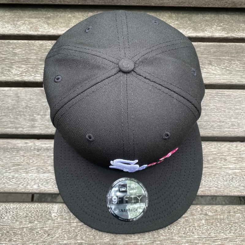 オークランドレイダース ROSE スナップバックキャップ ブラックカラー 9FIFTY ストレッチスナップ ラスベガス・レイダース ブラック