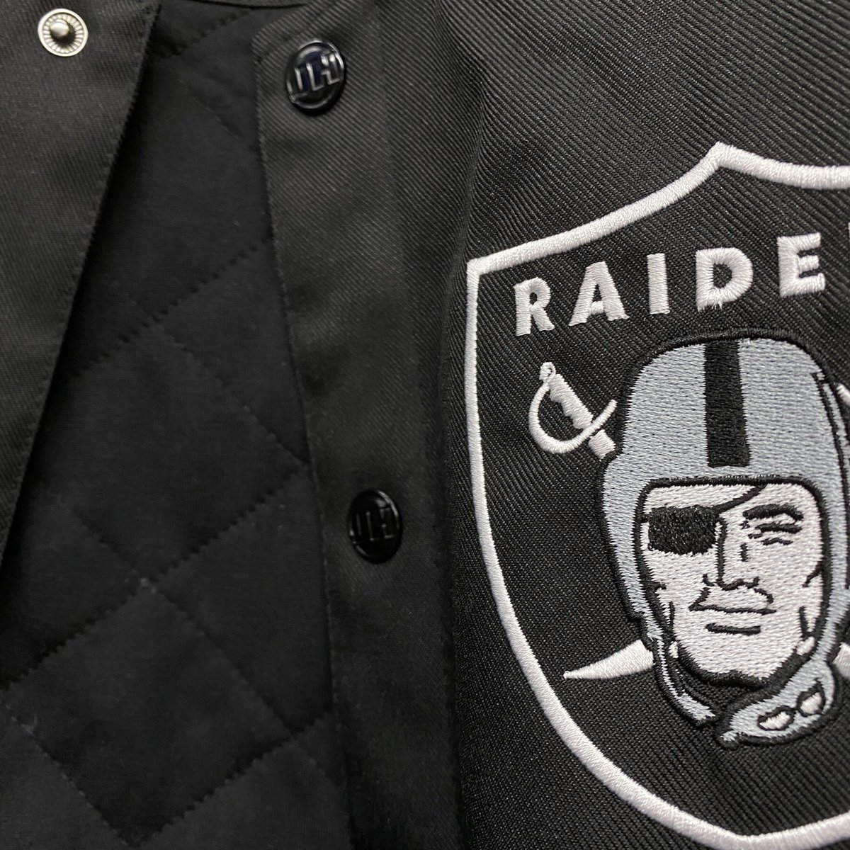 NFL公式 ラスベガス RAIDERS レイダース TWILL ツイル スタジアム 