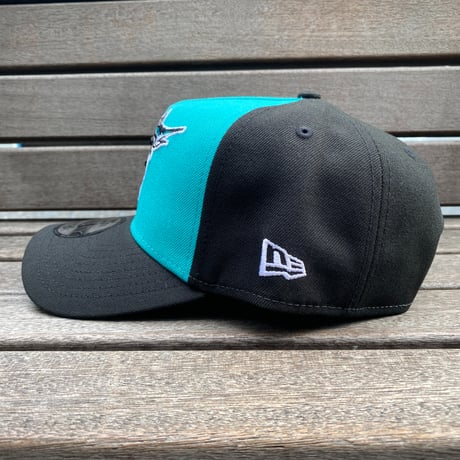 海外限定 Newera ニューエラ 9Forty A-Frame Aフレーム Marlins フロリダ マーリンズ キャップ (940-36)