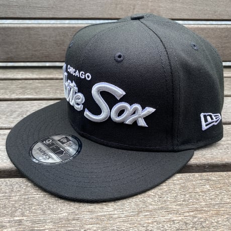 USA限定 9FIFTY ニューエラ MLB シカゴ ホワイトソックス Whitesox スナップバックキャップ Evergreen Script (950-209)