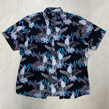 NEFF ネフ 限定 Tropical Bird 半袖 ボタンシャツ ALOHA トロピカルバード アロハシャツ